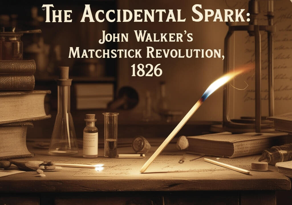 John Walker’s Matchstick Invention Revolutionized Daily Life in 1826