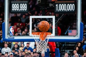 NBA Celebrates 1,000,000th Point Milestone in 1962