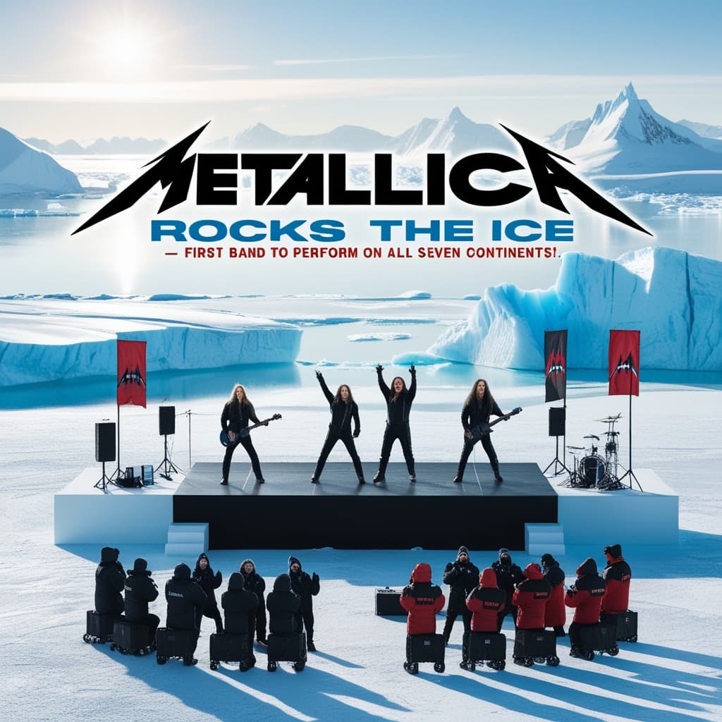 Metallica Rocks Antarctica: A Concert on All Seven Continents