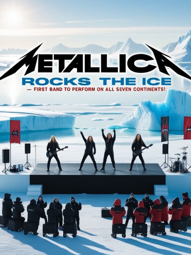 Metallica Rocks Antarctica: A Concert on All Seven Continents