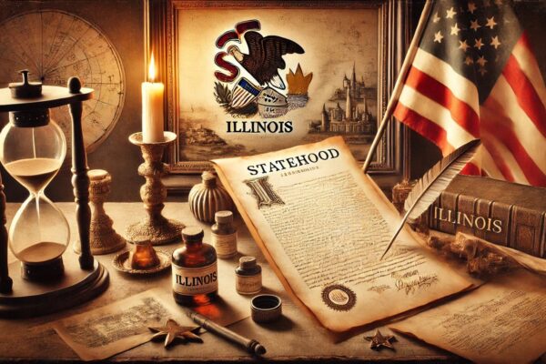 Illinois Becomes 21st State 1818