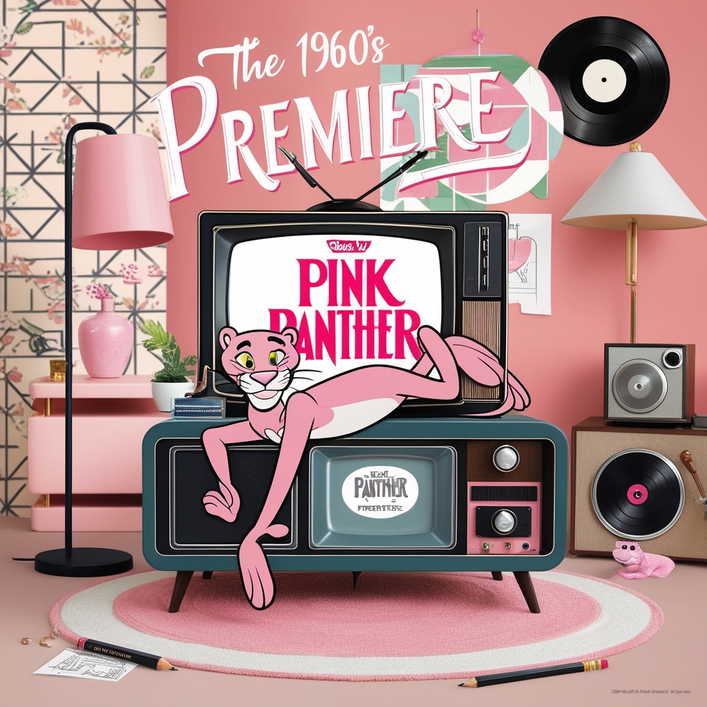 Pink Panther Cartoon Premieres 1964