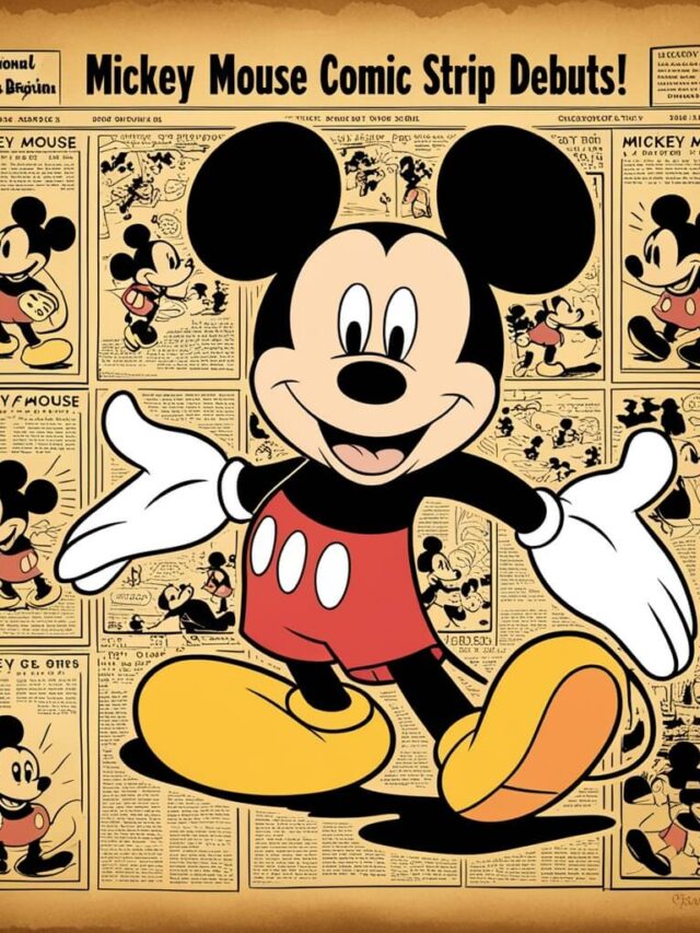 Mickey Mouse Comic Strip Debuts: A Disney Milestone