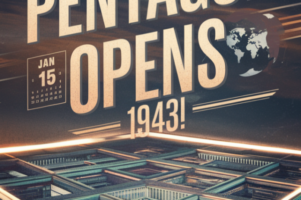 The Pentagon Opens: World’s Largest Office Building 1943