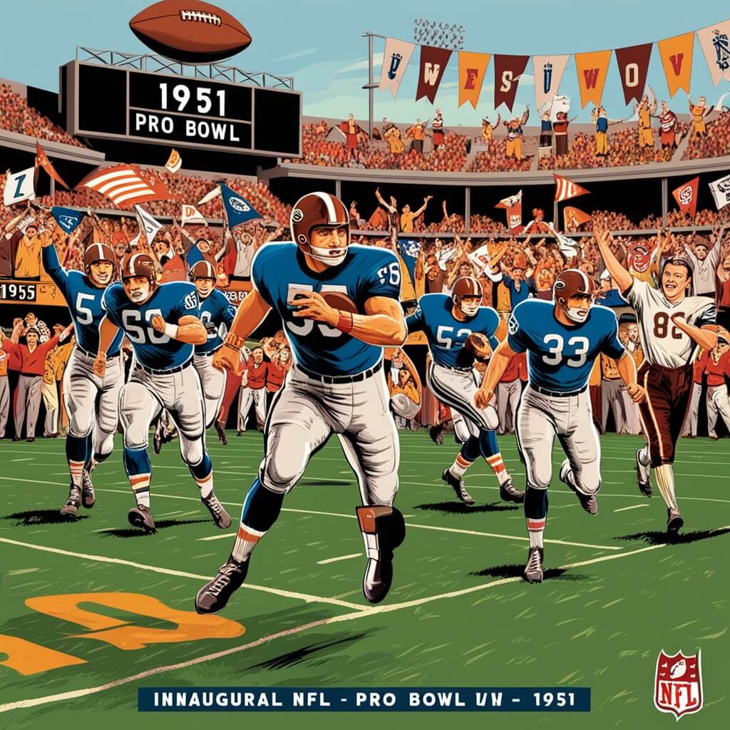 First NFL Pro Bowl Game: 1951 All-Star Tradition Begins