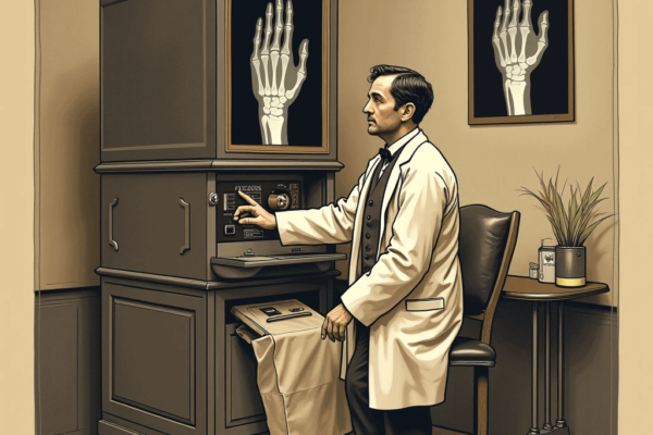 First X-Ray Machine Demonstration Revolutionizes Medicine in 1896