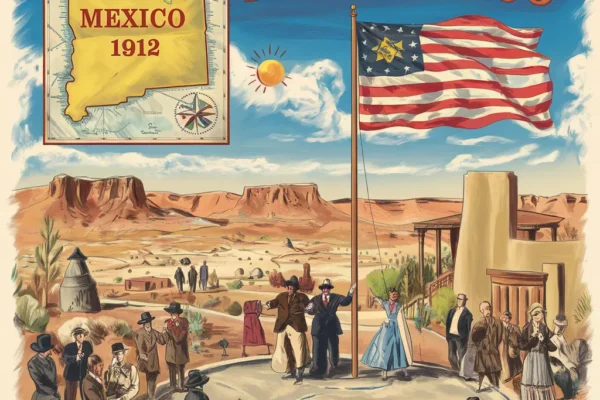 New Mexico Joins the U.S. as 47th State in 1912